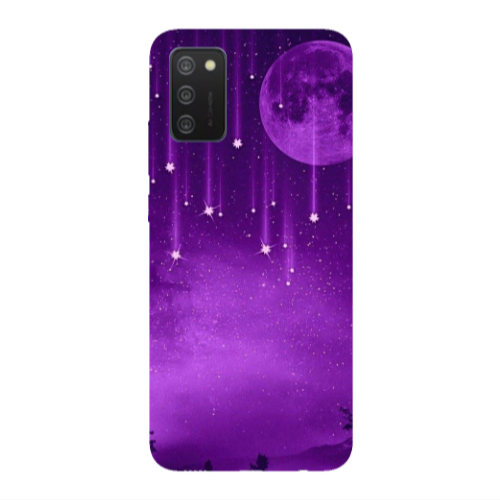 Samsung A03S Star Rain Transparent Silicone TPU Θήκη