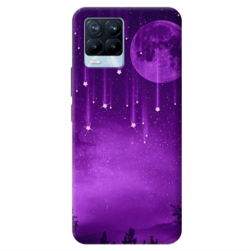 Realme 8 Pro Star Rain Transparent Silicone TPU Θήκη