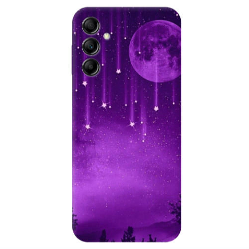 Samsung A24 Star Rain Transparent Silicone TPU Θήκη