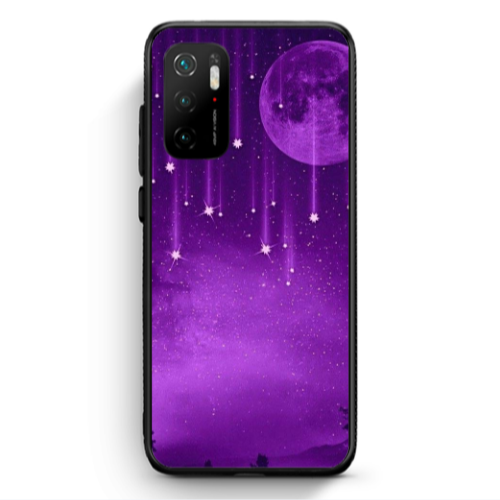 Xiaomi Poco M3 Pro Star Rain Black Glossy Θήκη