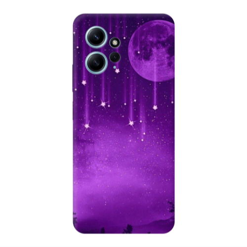 Xiaomi Redmi Note 12 4G Star Rain Transparent Silicone TPU Θήκη