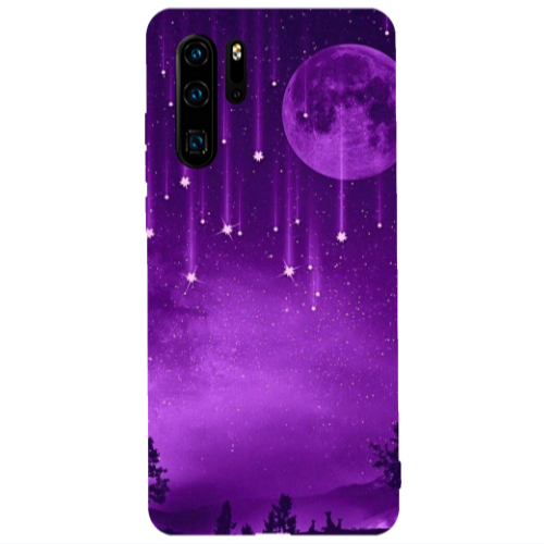 Huawei P30 Pro Star Rain Transparent Silicone TPU Θήκη