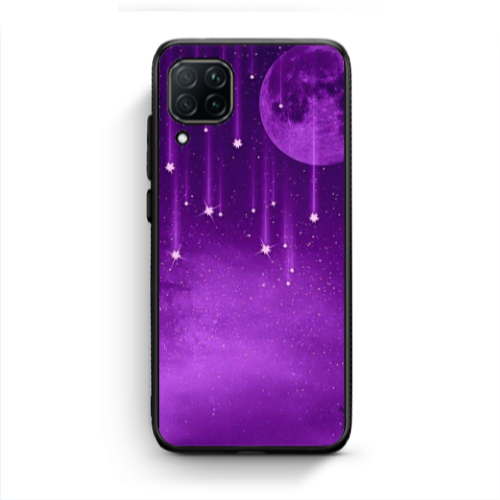 Huawei P40 Lite Star Rain Black Glossy Θήκη