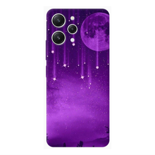 Xiaomi Redmi 12 Star Rain Transparent Silicone TPU Θήκη
