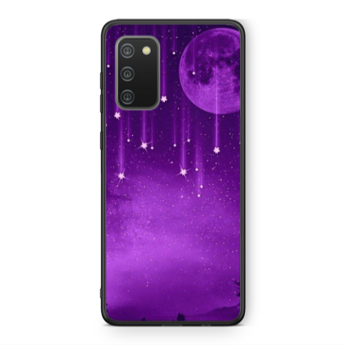 Samsung A02s Star Rain Black Glossy Θήκη