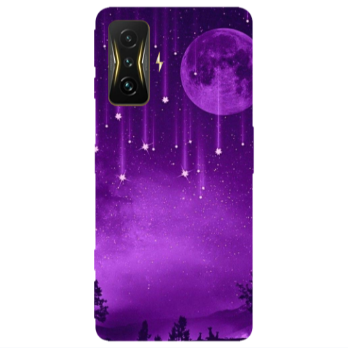 Xiaomi Poco F4 Gt Star Rain Transparent Silicone TPU Θήκη