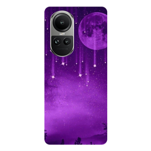 Oppo Reno10 5G Star Rain Transparent Silicone TPU Θήκη