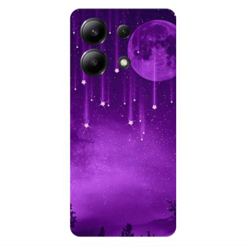 Xiaomi Redmi Note 13 4G Star Rain Transparent Silicone TPU Θήκη