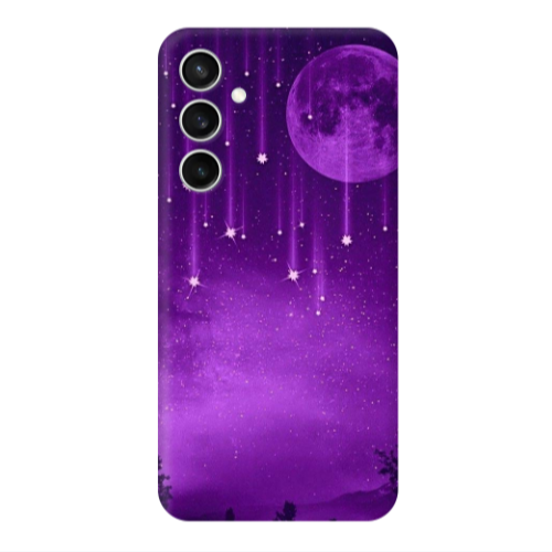 Samsung S24 FE Star Rain Transparent Silicone TPU Θήκη