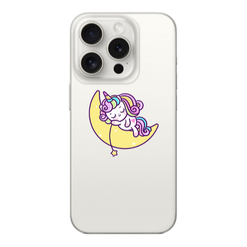Apple Iphone 16 Pro Sleeping horse Transparent Silicone TPU Θήκη