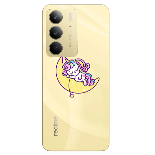 Realme C 75 Sleeping horse Transparent Silicone TPU Θήκη