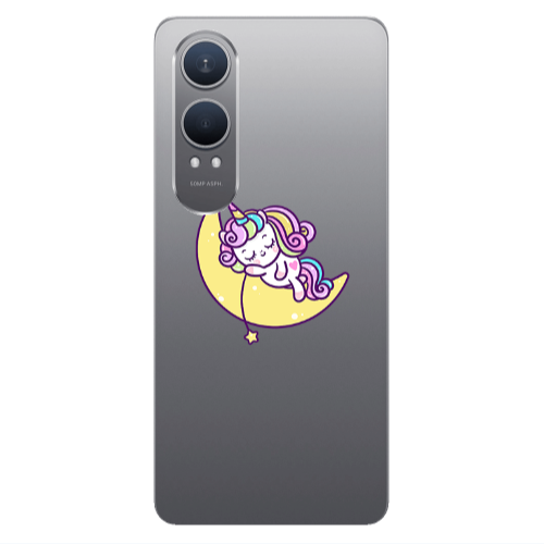 Oneplus Nord Ce 4 lite Sleeping horse Transparent Silicone TPU Θήκη