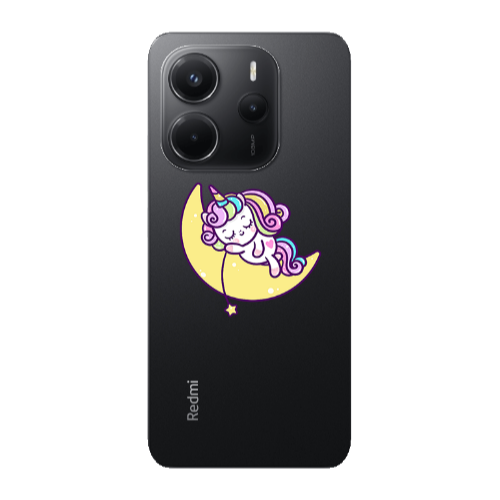 Xiaomi Redmi Note 14 Sleeping horse Transparent Silicone TPU Θήκη
