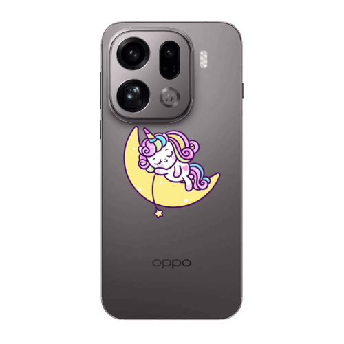 Oppo Find X9 Pro Sleeping horse Transparent Silicone TPU Θήκη