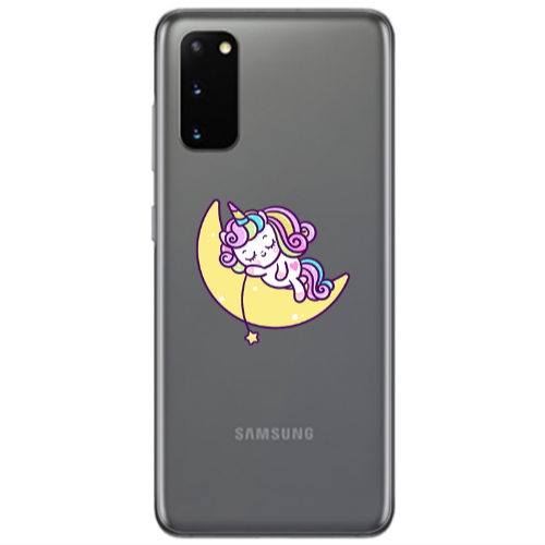 Samsung S20 Sleeping horse Transparent Silicone TPU Θήκη