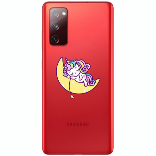 Samsung S20 FE Sleeping horse Transparent Silicone TPU Θήκη