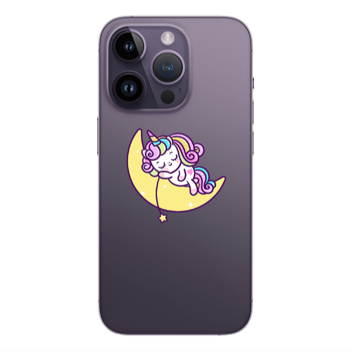 Apple iPhone 14 Pro  Sleeping horse Transparent Silicone TPU Θήκη
