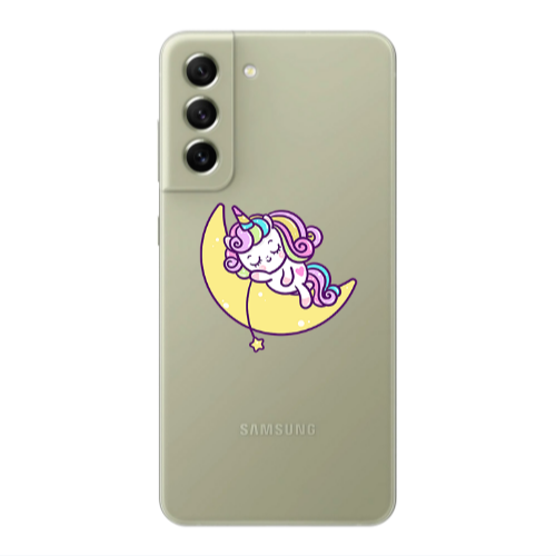 Samsung S21 PLUS Sleeping horse Transparent Silicone TPU Θήκη