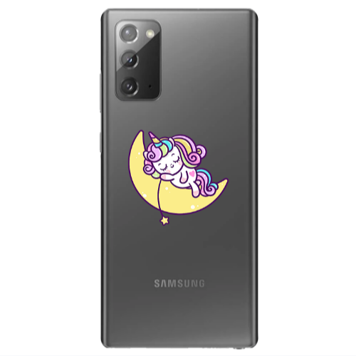 Samsung Note 20 Sleeping horse Transparent Silicone TPU Θήκη