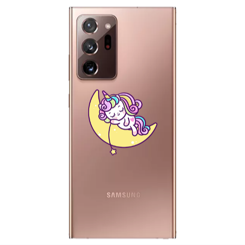 Samsung Note 20 Ultra Sleeping horse Transparent Silicone TPU Θήκη