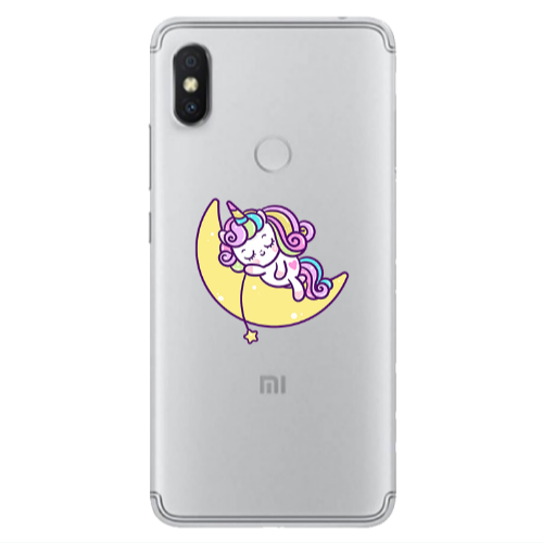 Xiaomi Redmi S2 Sleeping horse Transparent Silicone TPU Θήκη