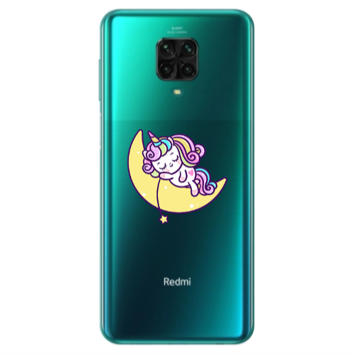 Xiaomi Redmi Note 9S Sleeping horse Transparent Silicone TPU Θήκη