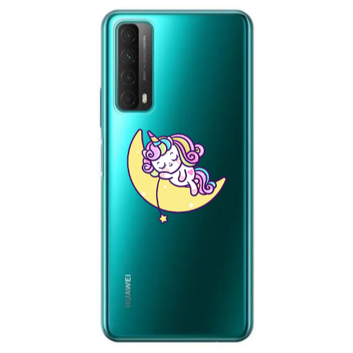 Huawei P Smart 2021 Sleeping horse Transparent Silicone TPU Θήκη