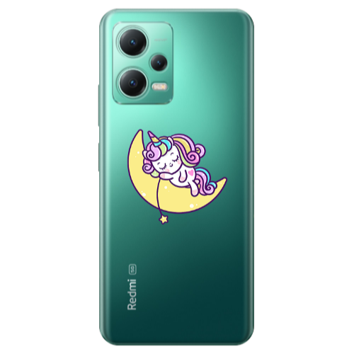 Xiaomi Redmi Note 12 Pro Plus 5G Sleeping horse Transparent Silicone TPU Θήκη