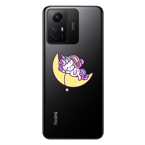 Xiaomi Redmi Note 12s Sleeping horse Transparent Silicone TPU Θήκη
