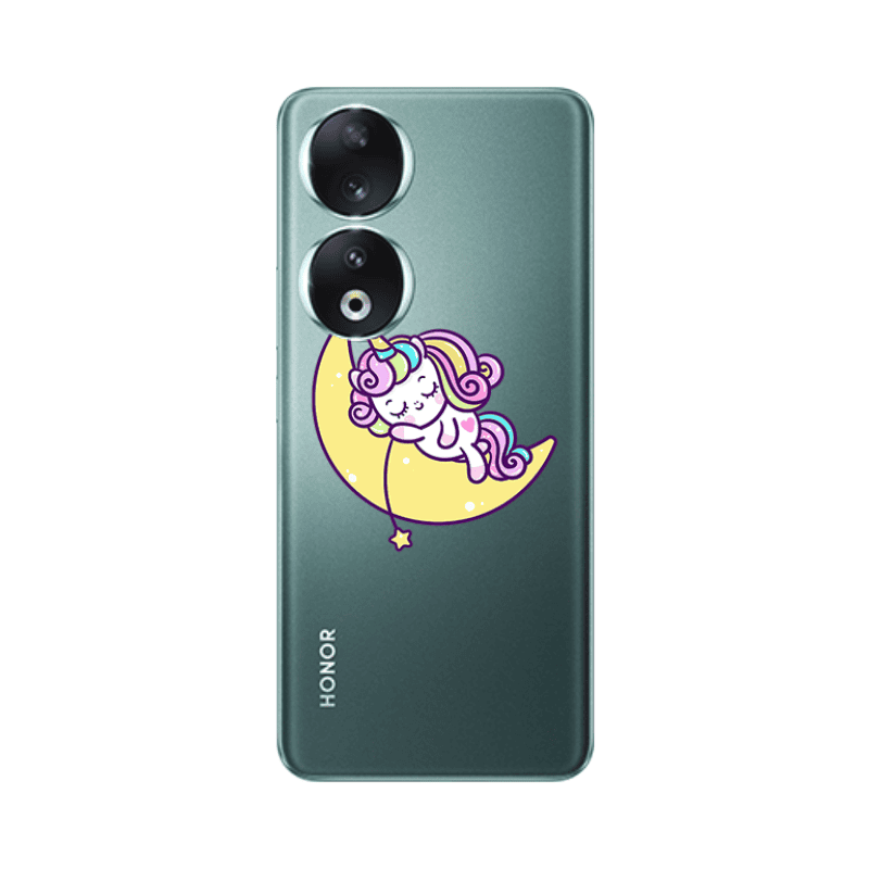 Honor 90 5G Sleeping horse Transparent Silicone TPU Θήκη