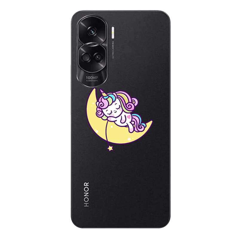 Honor 90 Lite 5G Sleeping horse Transparent Silicone TPU Θήκη
