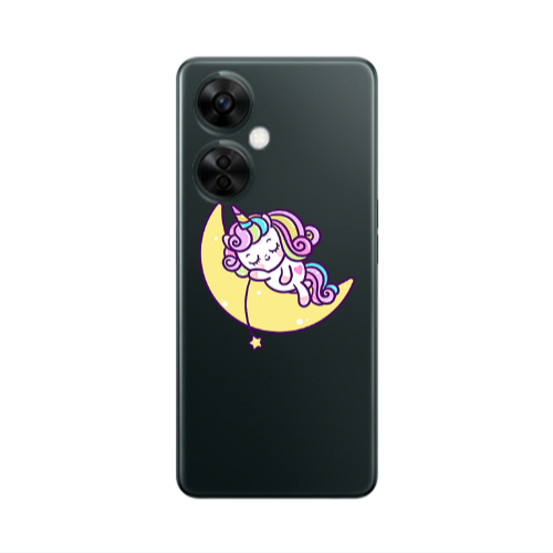 Oneplus Nord CE 3 Lite 5G Sleeping horse Transparent Silicone TPU Θήκη