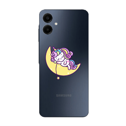 Samsung A06 Sleeping horse Transparent Silicone TPU Θήκη