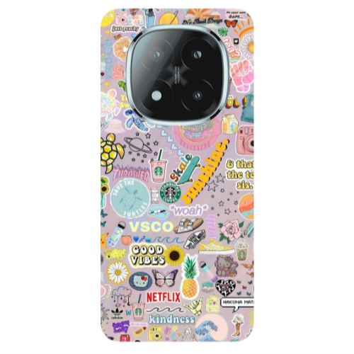 Xiaomi Redmi Note 14 Pro + 5g Vsco Transparent Silicone TPU Θήκη