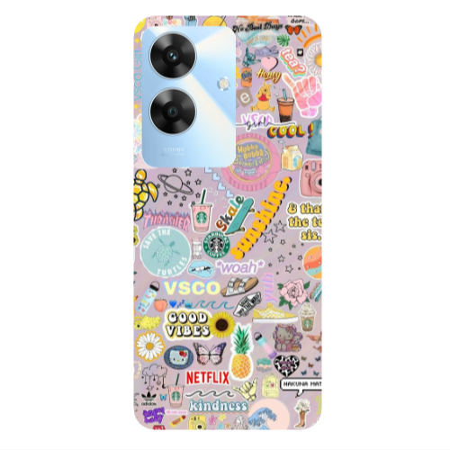 Realme Note 60 Vsco Transparent Silicone TPU Θήκη