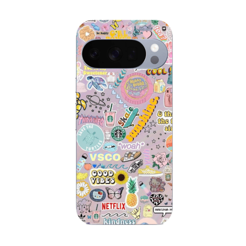Google Pixel 10 Pro XL Vsco Transparent Silicone TPU Θήκη
