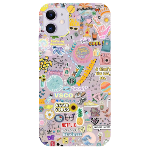 Apple iPhone 11  Vsco Transparent Silicone TPU Θήκη