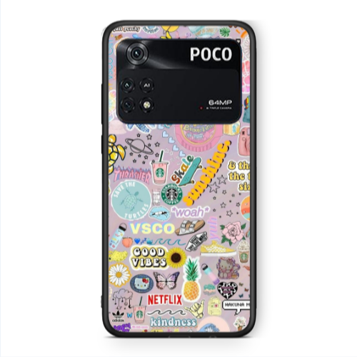Xiaomi Poco M4 Pro 4G Vsco Black Glossy Θήκη