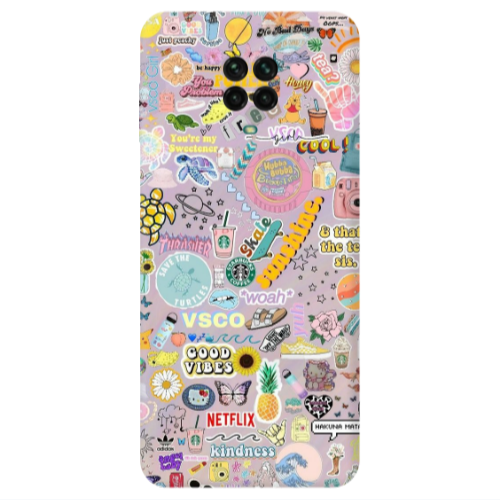 Xiaomi Redmi Note 9S Vsco Transparent Silicone TPU Θήκη