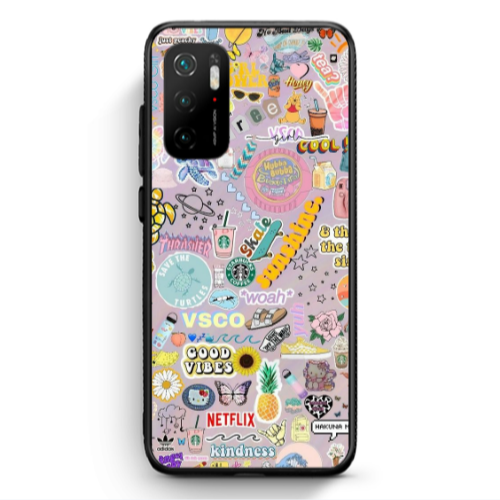 Xiaomi Poco M3 Pro Vsco Black Glossy Θήκη