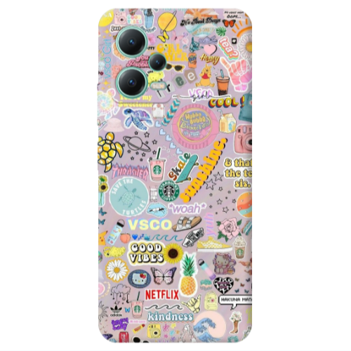 Xiaomi Redmi Note 12 Pro 5G Vsco Transparent Silicone TPU Θήκη