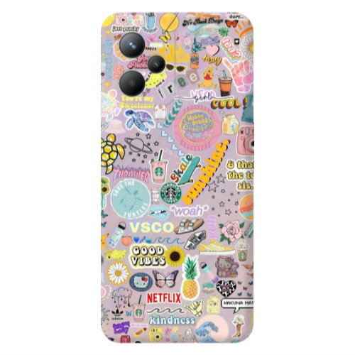 Realme C35 Vsco Transparent Silicone TPU Θήκη