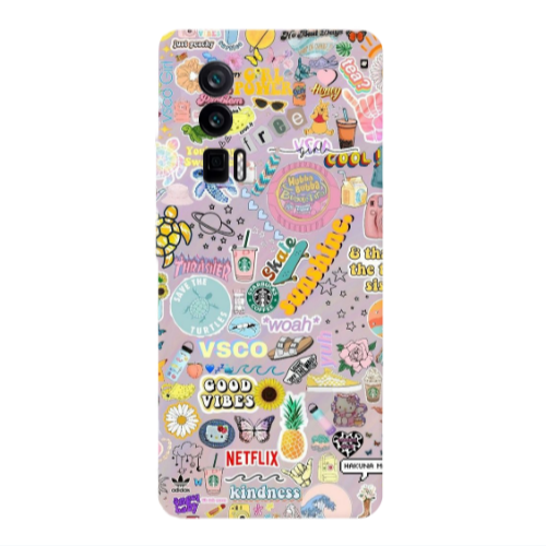 Xiaomi Poco F5 Pro Vsco Transparent Silicone TPU Θήκη