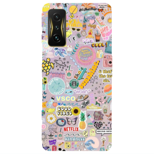 Xiaomi Poco F4 Gt Vsco Transparent Silicone TPU Θήκη