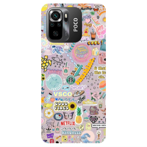 Xiaomi Poco M5 s Vsco Transparent Silicone TPU Θήκη