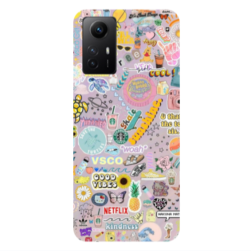 Xiaomi Redmi Note 12s Vsco Transparent Silicone TPU Θήκη