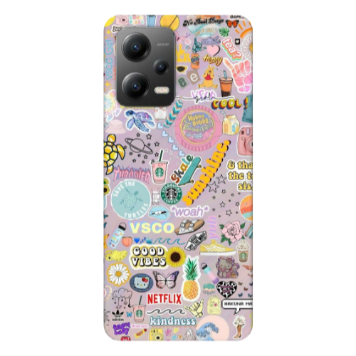 Xiaomi Poco X5 Vsco Transparent Silicone TPU Θήκη