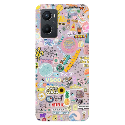 Oppo A 96 Vsco Transparent Silicone TPU Θήκη
