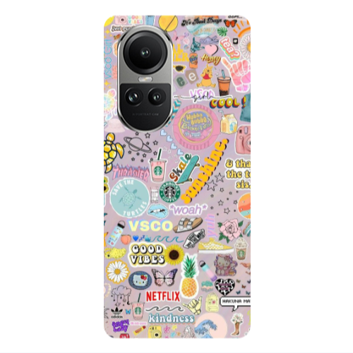 Oppo Reno10 5G Vsco Transparent Silicone TPU Θήκη