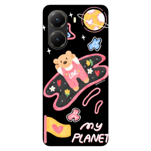 Xiaomi Poco X7 Pro My planet Transparent Silicone TPU Θήκη